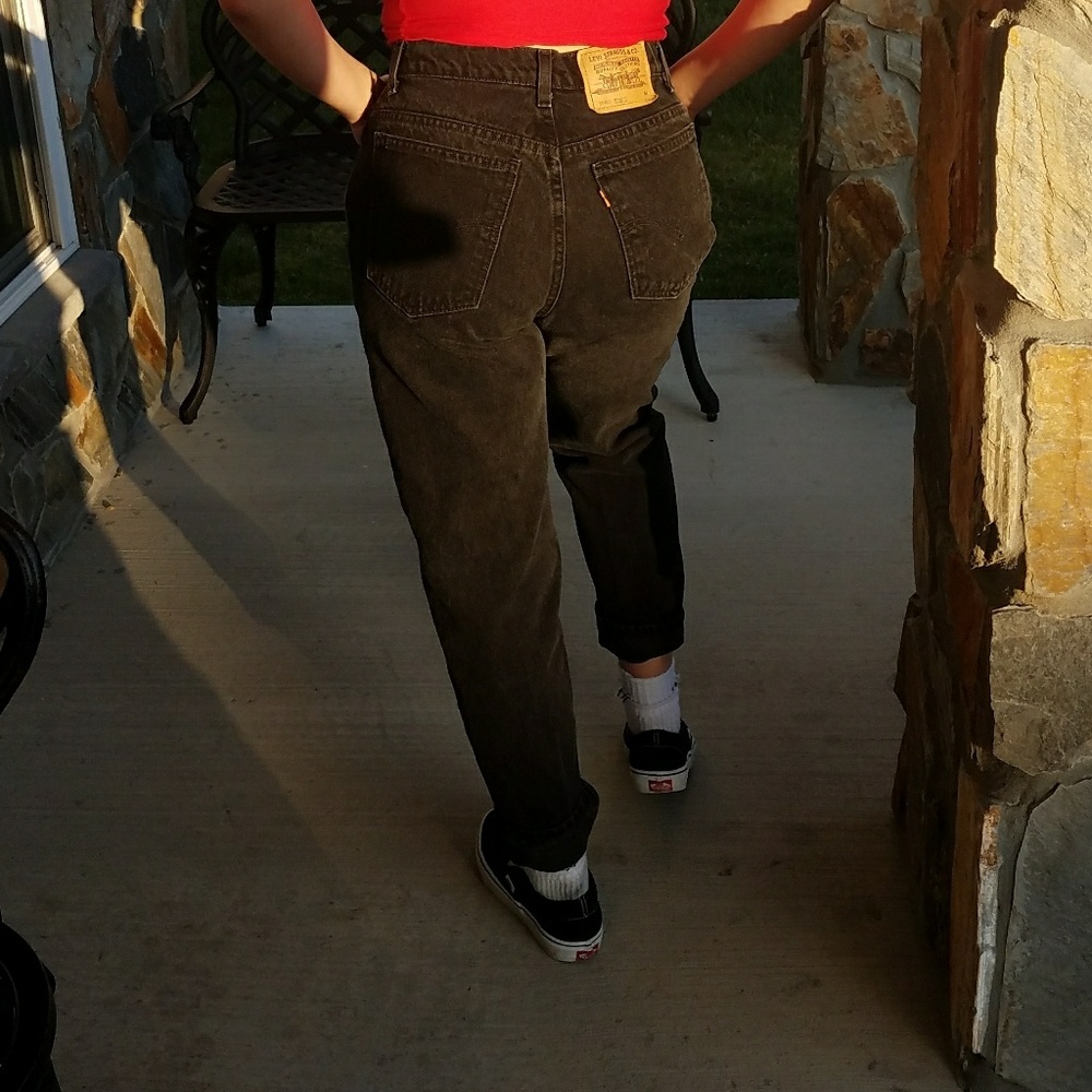 🖤Vintage BLACK LEVIs JEANS🖤 - Picture 2 of 5